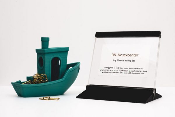 3D Druck Halterung für Visitenkarten 3D-Druckcenter